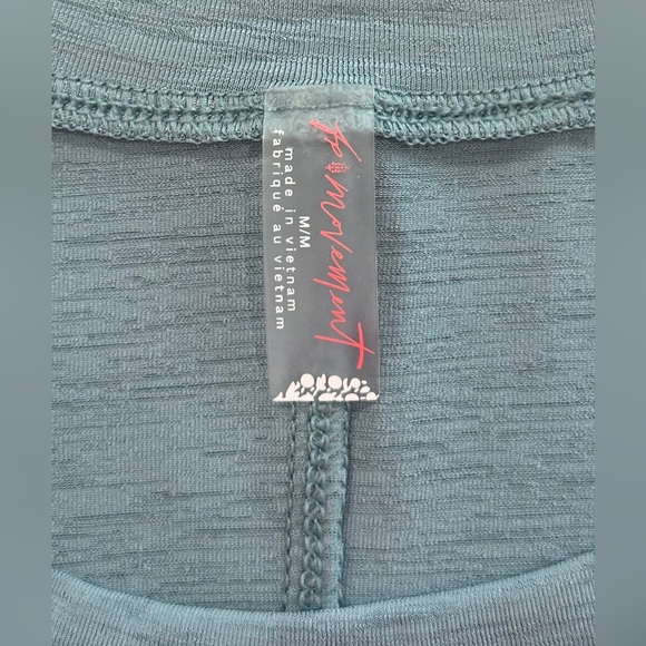 NWT FP Movement by Free People Tempo UV Protection Tank - Summer Storm - Picture 7 of 8
